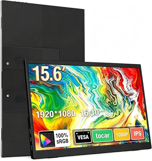 Monitor portátil 15,6" Full HD 1080p