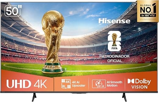 Hisense Smart TV 4K 50" Polegadas 50A6NV