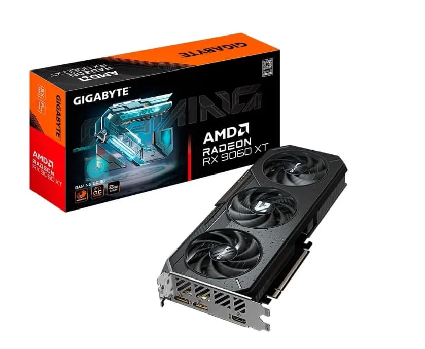 Placa de Vídeo Gigabyte RX 9060 XT Gaming OC AMD Radeon, 8GB