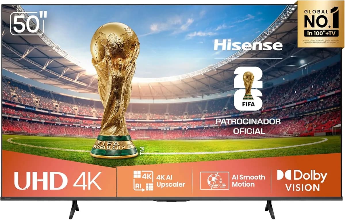 Hisense Smart TV 4K 50" Polegadas 50A6NV