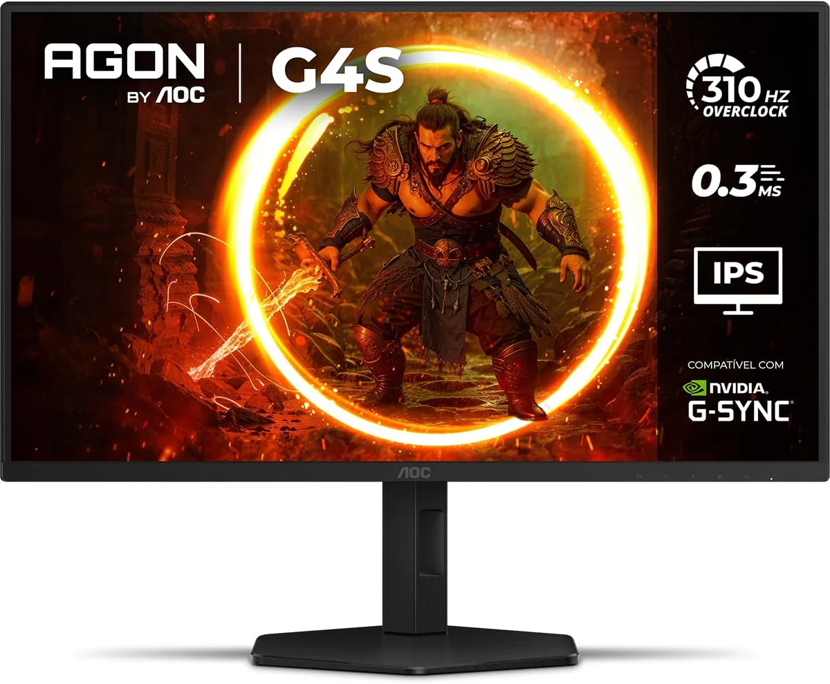 Monitor Gamer AOC AGON G4S 25" 310Hz 0.3ms HDR10 IPS