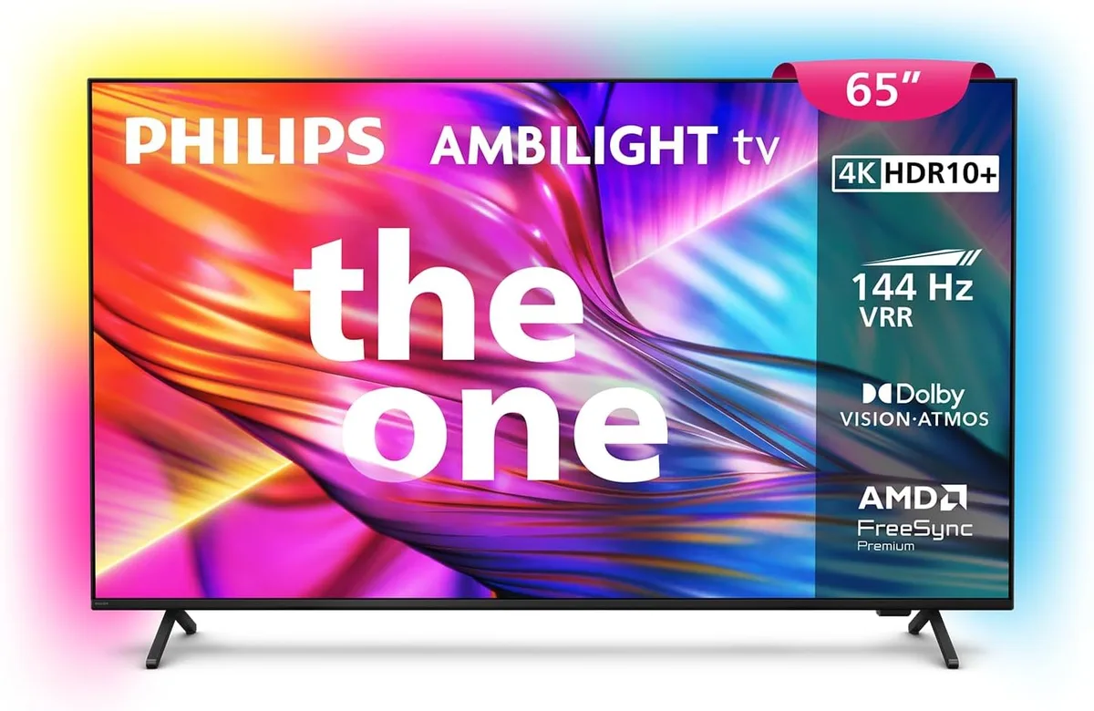 Smart TV 65" LED 4K Philips The One Ambilight 65PUG8929 (144Hz)