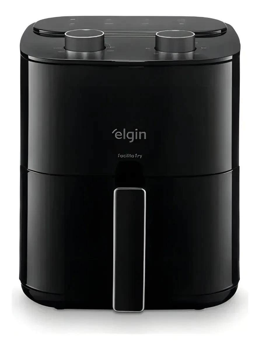 Fritadeira Elétrica Air Fry Elgin 3,5 Litros Preto 220v