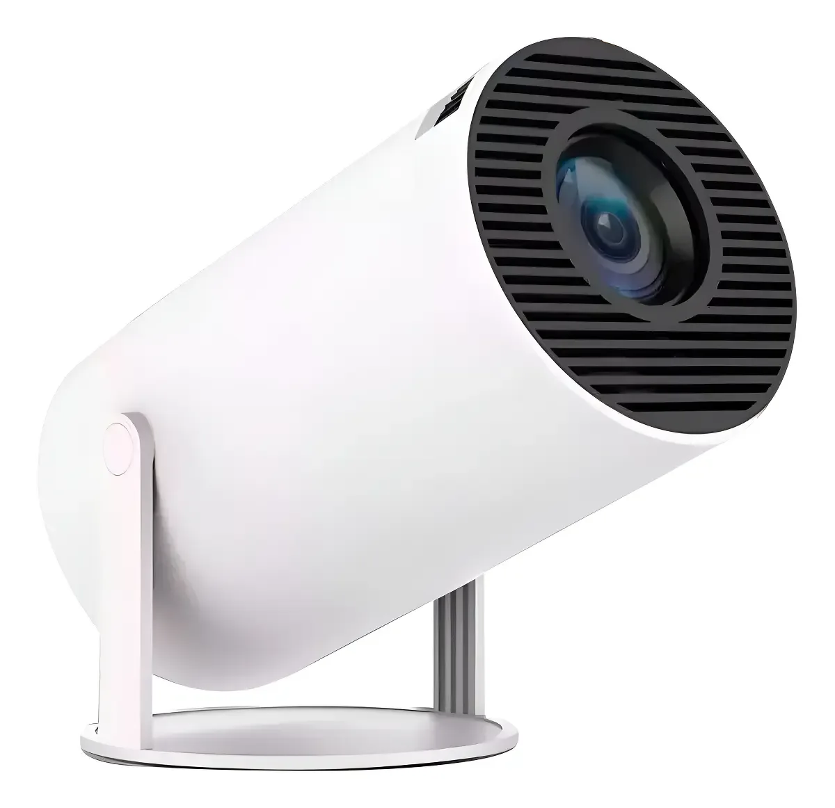 Projetor Hy300 Suporta 4k 1080p Wifi 6 Android 11 Portátil. Cor Branco