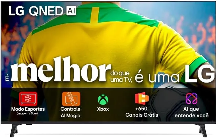 Smart TV 4K 50" LG QNED73