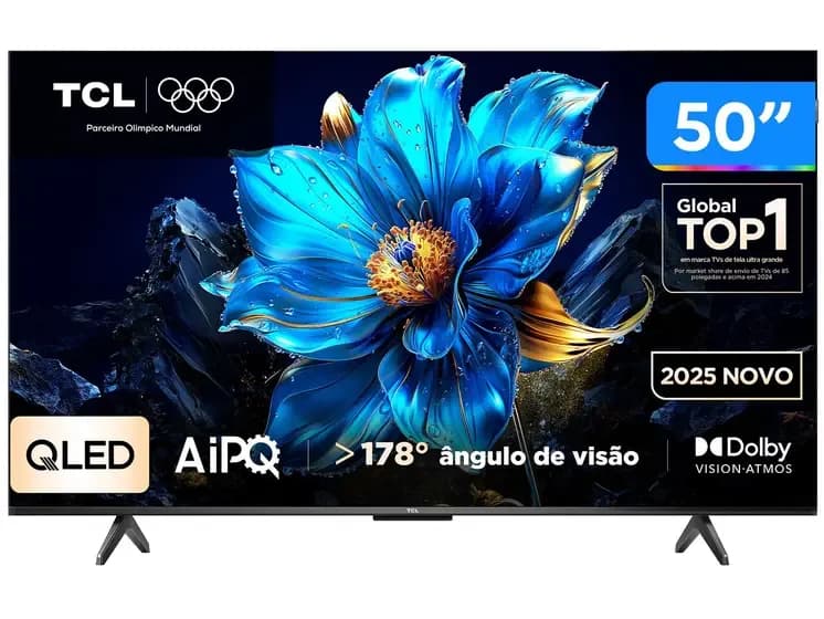 Smart Tv 50" TCL QLED P7K 4K