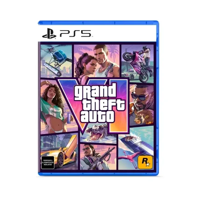 Grand Theft Auto GTA VI 6 PS5