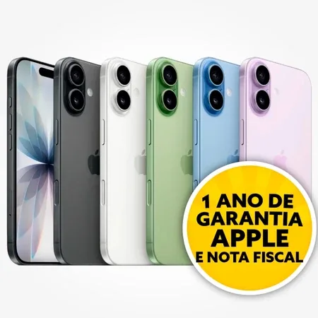elular Apple iPhone 17 256GB 5G Tela 6,3" 120Hz 48MP iOS Original Novo Lacrado com Garantia Apple