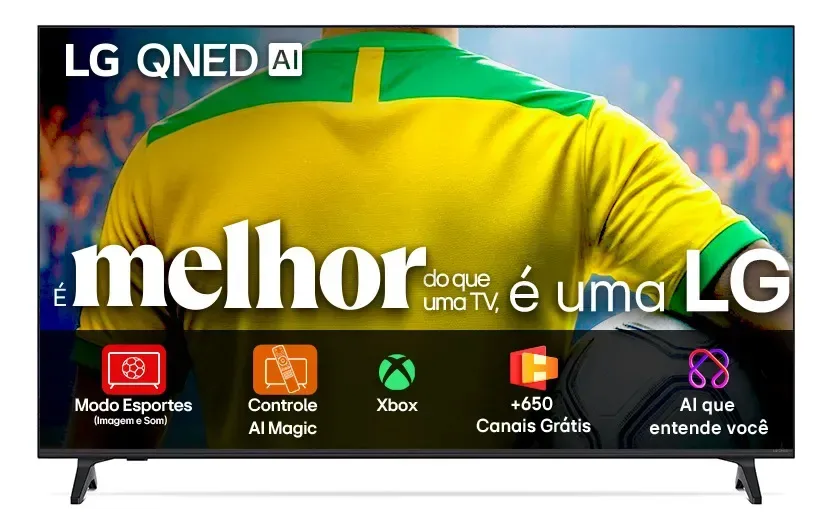 (Lançamento 2026) Smart Tv 50" LG QNED 4K QNED73
