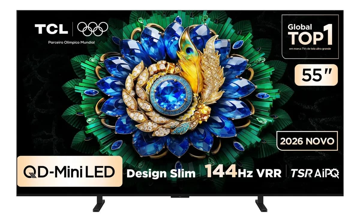 Smart TV 55" QD-Mini LED UHD 4K TCL 55A400M (144Hz)