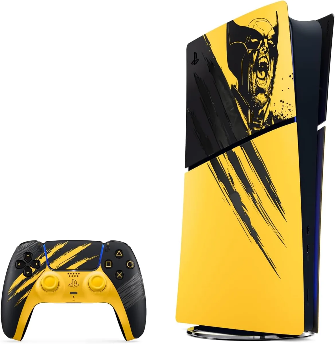 Pré-venda Bundle Console PlayStation 5 Digital - Edição Limitada Marvel’s Wolverine (Battle Yellow)