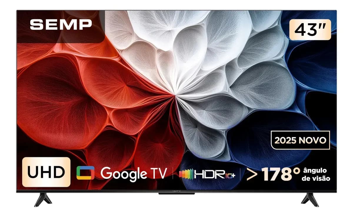 Smart Tv 43" TCL 4K S62
