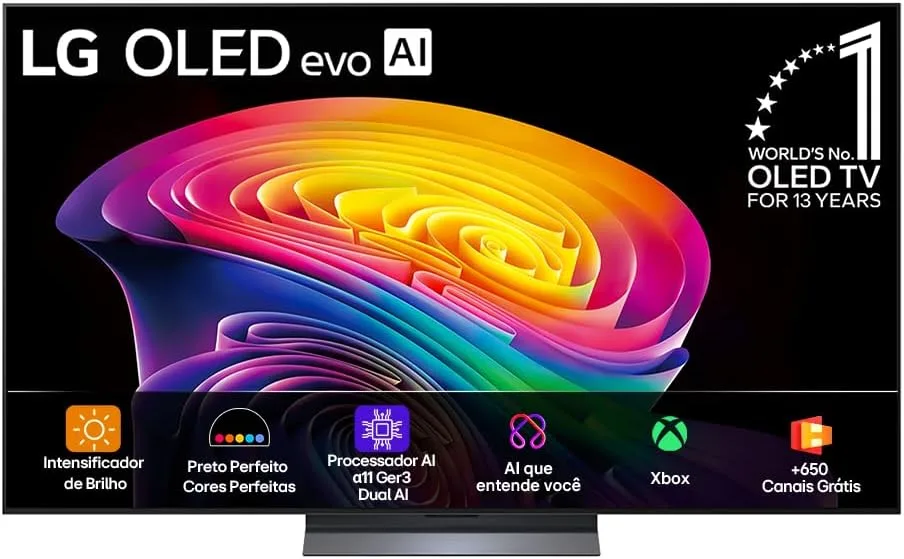 Smart Tv 55" LG OLED C6 Evo 4K 120Hz