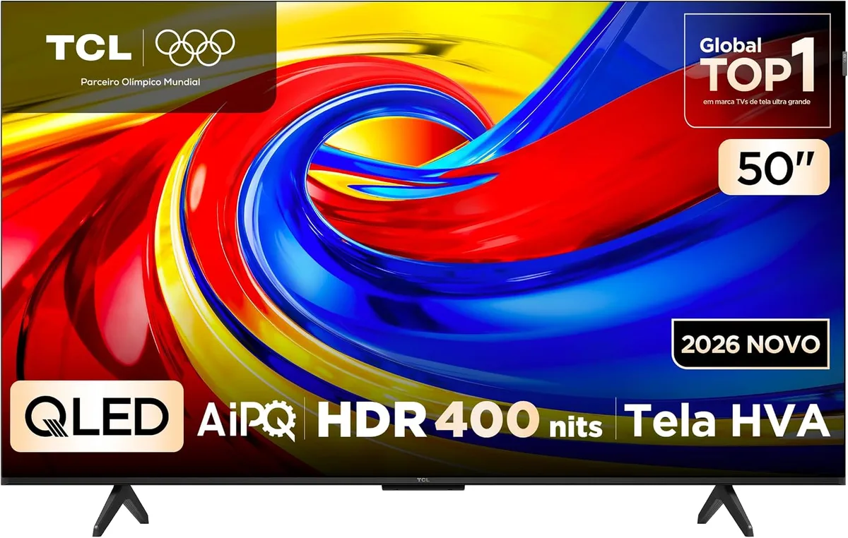 Smart Tv 50" TCL QLED 4K P7L