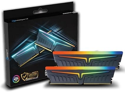 Memoria Midgard RGB 32GB (16GBX2) DDR4 DIMM 3200MHZ XMP 2.0 CL16 1,35V Dual Channel